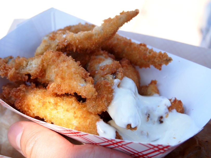 Fried Smelt with Caper Aioli Fried Smelt with Caper Aioli