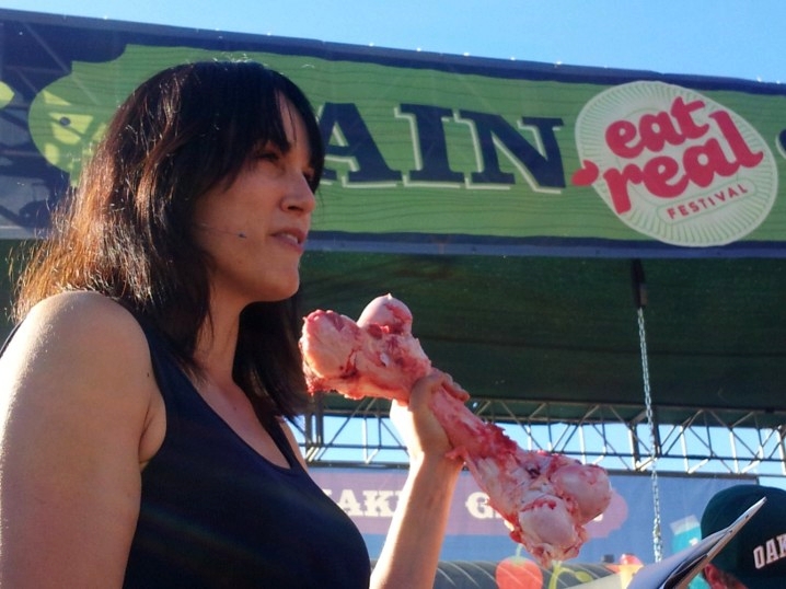 Anya with Femur Anya with Femur