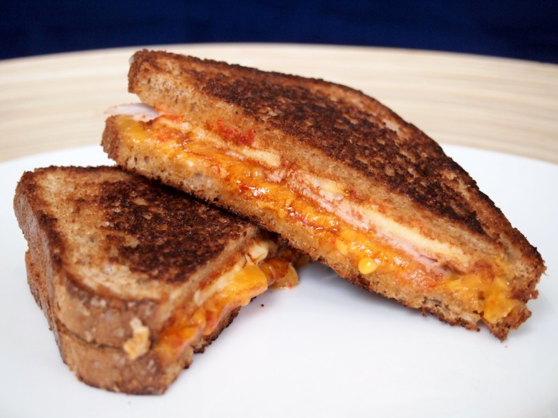 Chile Garlic Grilled Cheese Sandwich Chile Garlic Grilled Cheese Sandwich