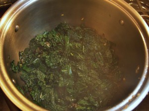 Pan-steamed Kale