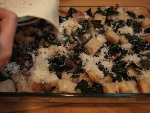 Assemble bread pudding 2