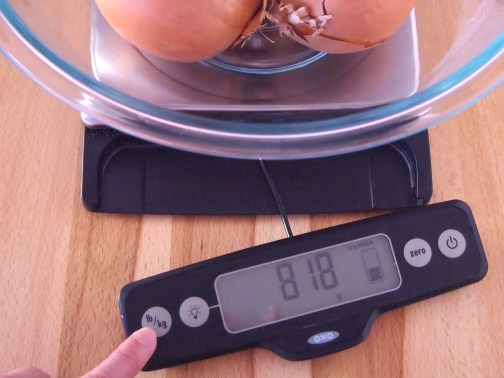 Switch Units on Scale