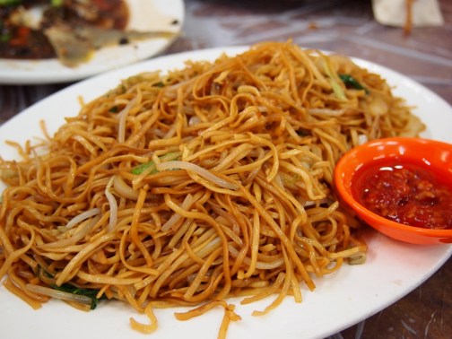 Chow Mien at Wo Che Estate Market Food Stalls Sha Tin